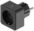 Умная розетка Yandex YNDX-0007B EU VDE Wi-Fi черный